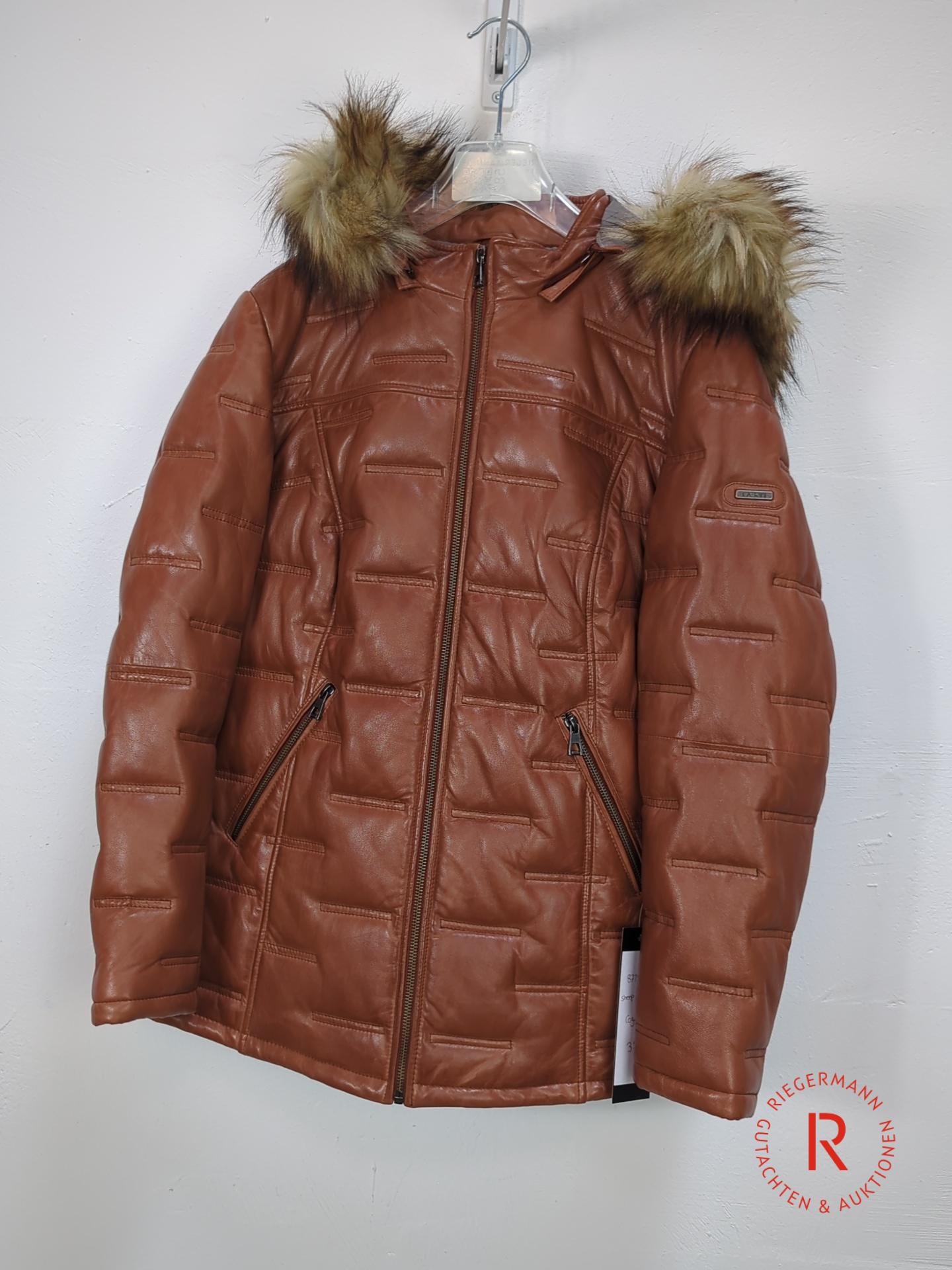 DAMEN LEDERJACKE GRÖSSE 38